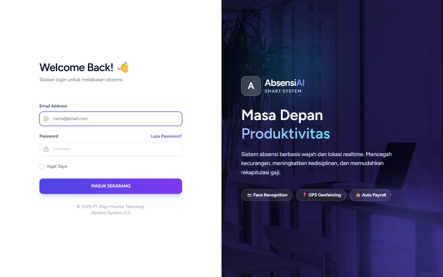 Screenshot Projek 3